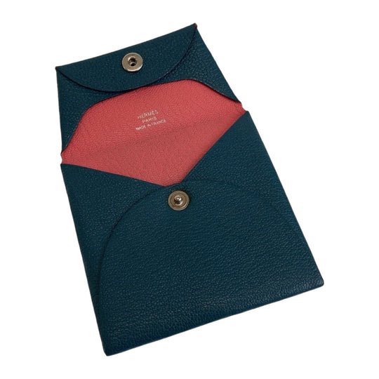 HERMES Coin case Shave Veil Bosphore Coin case Coin Pocket Bastia Verso Women Used Authentic