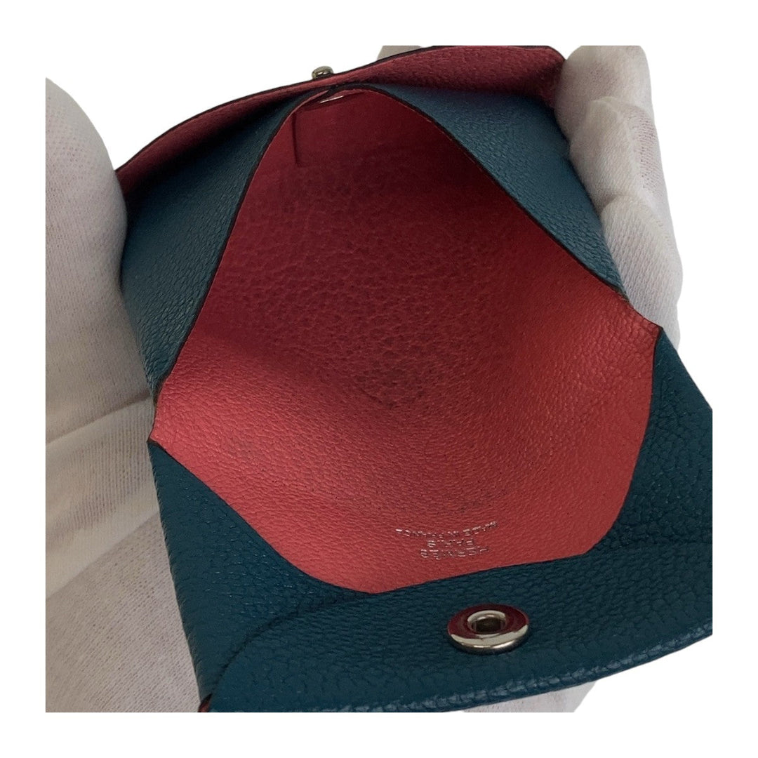 HERMES Coin case Shave Veil Bosphore Coin case Coin Pocket Bastia Verso Women Used Authentic