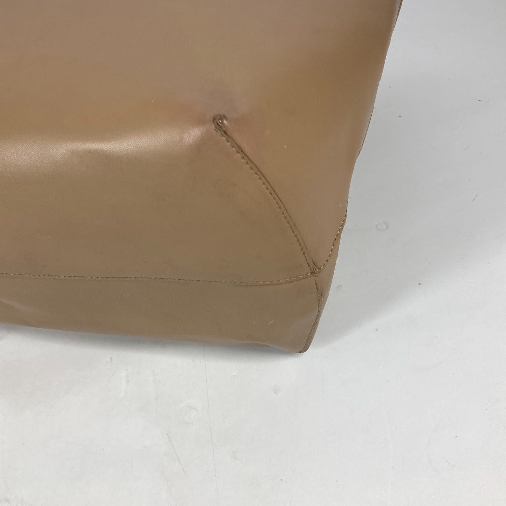 FENDI Tote Bag leather beige Hypnotize