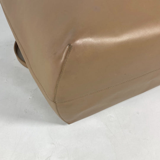FENDI Tote Bag leather beige Hypnotize