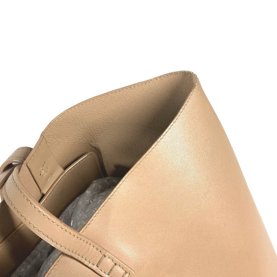 FENDI Tote Bag leather beige Hypnotize