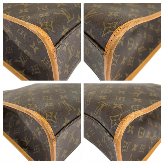 LOUIS VUITTON Business bag M51120 PVC Brown Business Bag 2way Crossbody Shoulder Bag Unisex Monogram Beverly MM mens Used Authentic