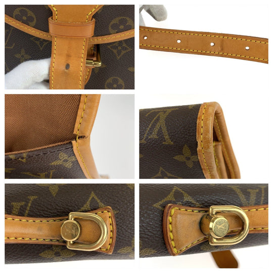LOUIS VUITTON Business bag M51120 PVC Brown Business Bag 2way Crossbody Shoulder Bag Unisex Monogram Beverly MM mens Used Authentic