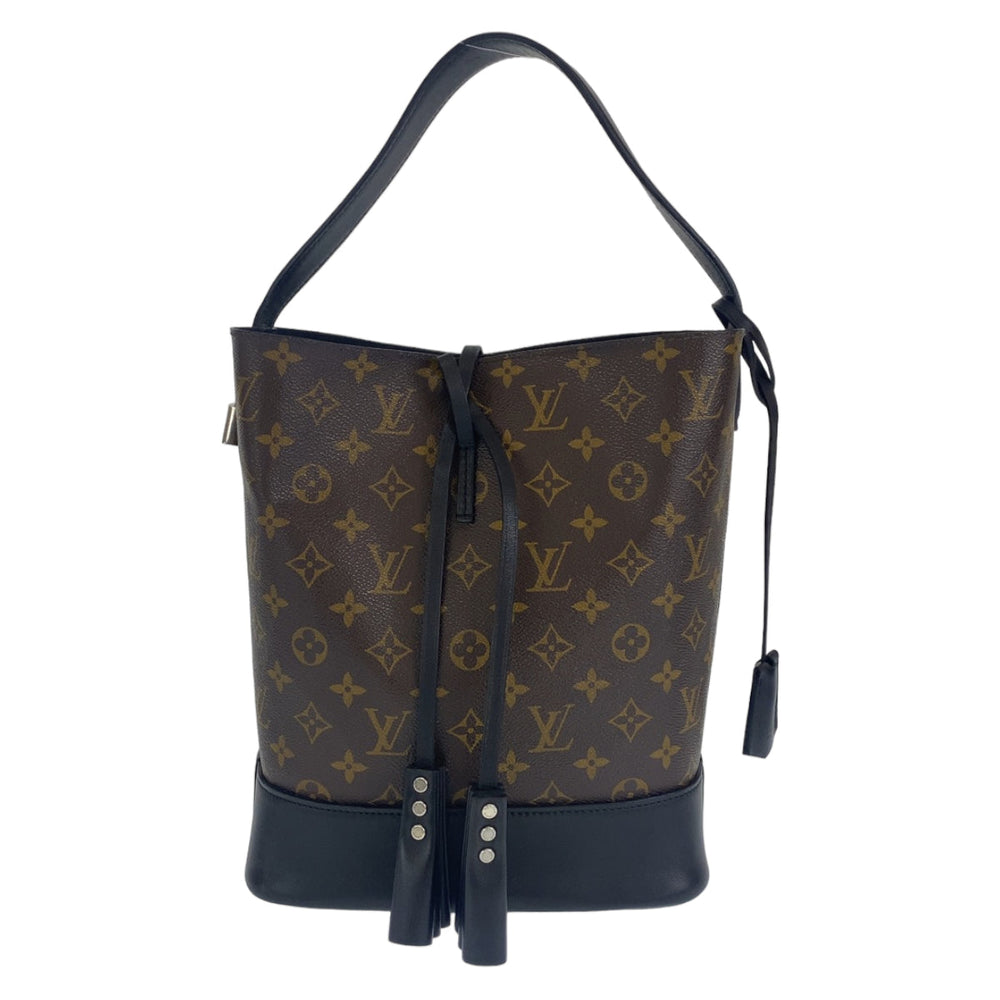 LOUIS VUITTON Shoulder Bag M94542 PVC Brown Black SilverMetal Shoulder Bag handbag Monogram Idol NN14GM Women Used Authentic