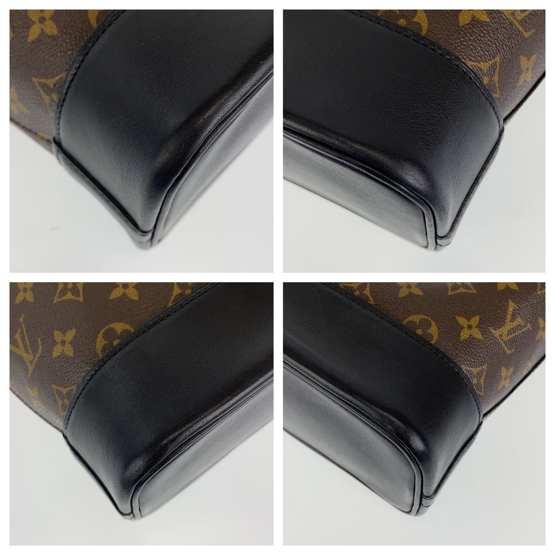 LOUIS VUITTON Shoulder Bag M94542 PVC Brown Black SilverMetal Shoulder Bag handbag Monogram Idol NN14GM Women Used Authentic