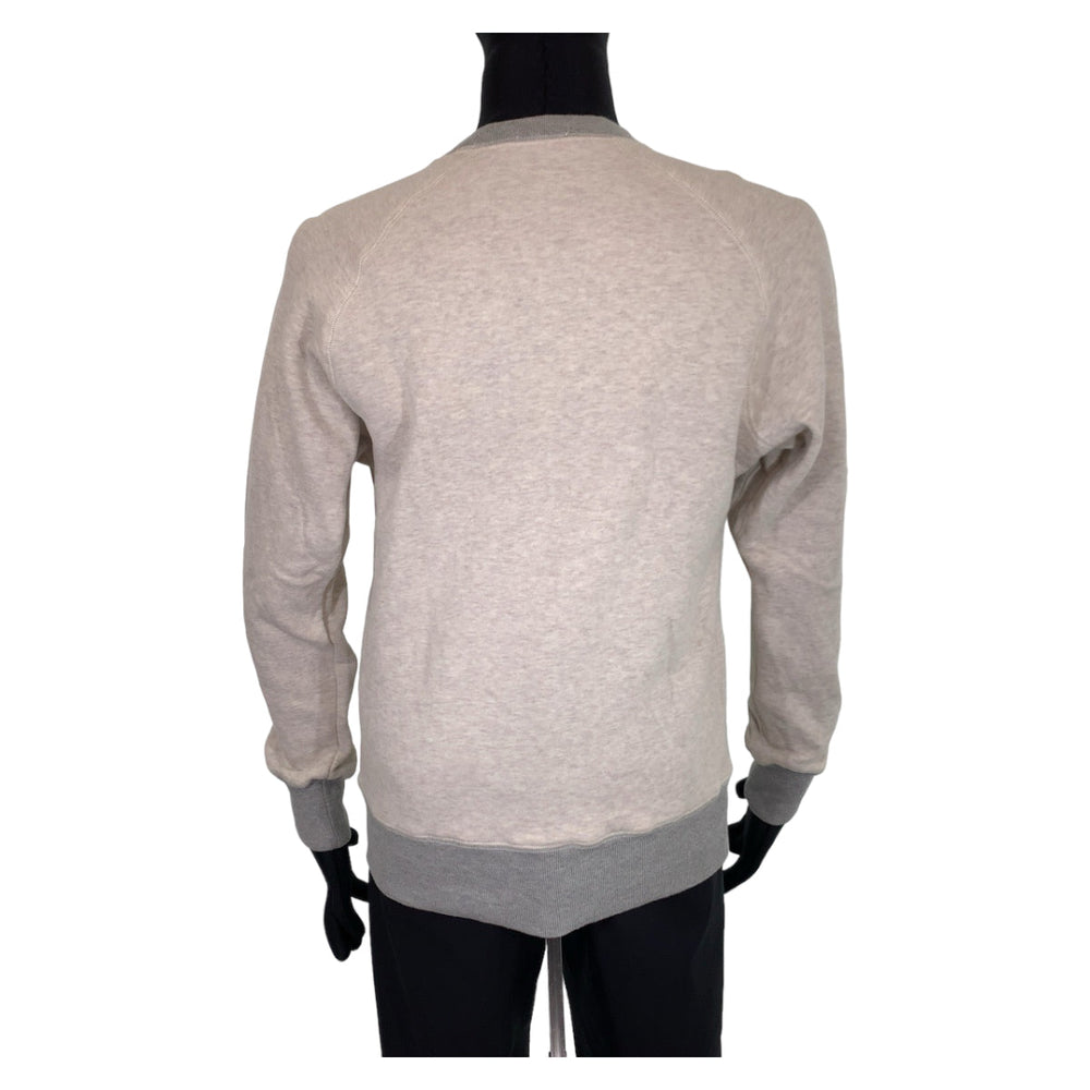 Dior sweat 143J684C0736 cotton gray gray white white Sweatshirt trainer Peter Doig logo embroidery mens XS Used Authentic