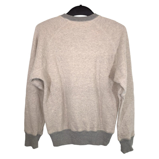 Dior sweat 143J684C0736 cotton gray gray white white Sweatshirt trainer Peter Doig logo embroidery mens XS Used Authentic