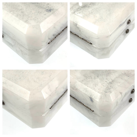 CHANEL Shoulder Bag plastic white Marble pattern 2016Paris-Roma N°5 Parfume Bottle Mini Bag