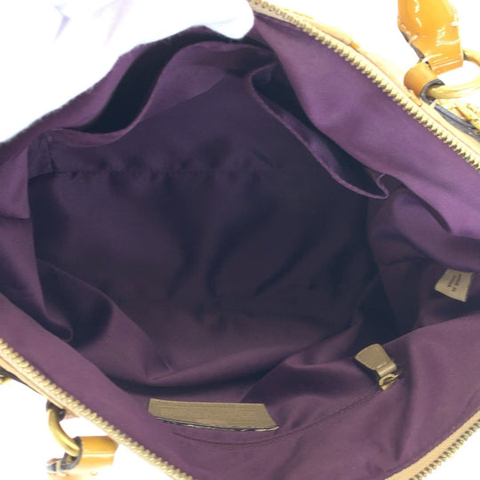 COACH Tote Bag 18602 leather beige Madison embossed