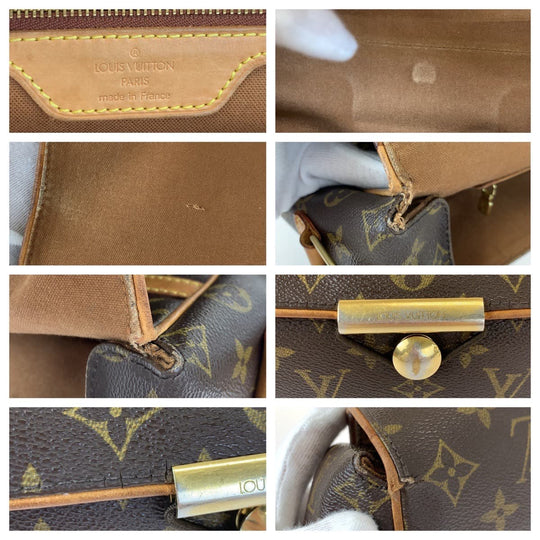 LOUIS VUITTON Shoulder Bag M45257 PVC Brown Shoulder Bag Crossbody Messenger Bag Monogram Abbesses mens Used Authentic