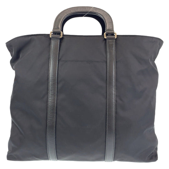 PRADA Handbag Nylon black Handbag Tote Bag Business bag Test mens Used Authentic