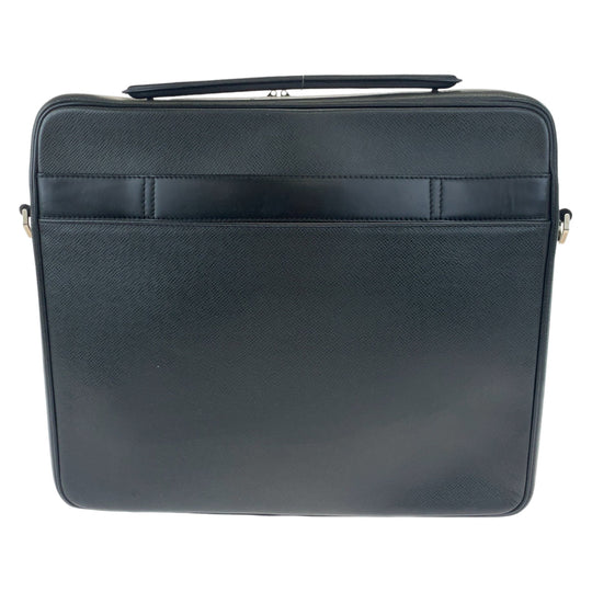 LOUIS VUITTON Shoulder Bag M30832 Calfskin Black black Shoulder Bag Business Bag 2way Taiga Port Ordinatur Odessa Ardoise mens Used Authentic