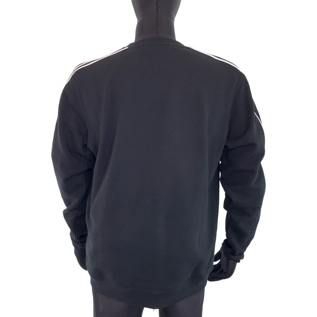 HERMES sweat H167515HA013XL cotton black black white white Sweatshirt, fleece lining 22AW RunH mens L Used Authentic