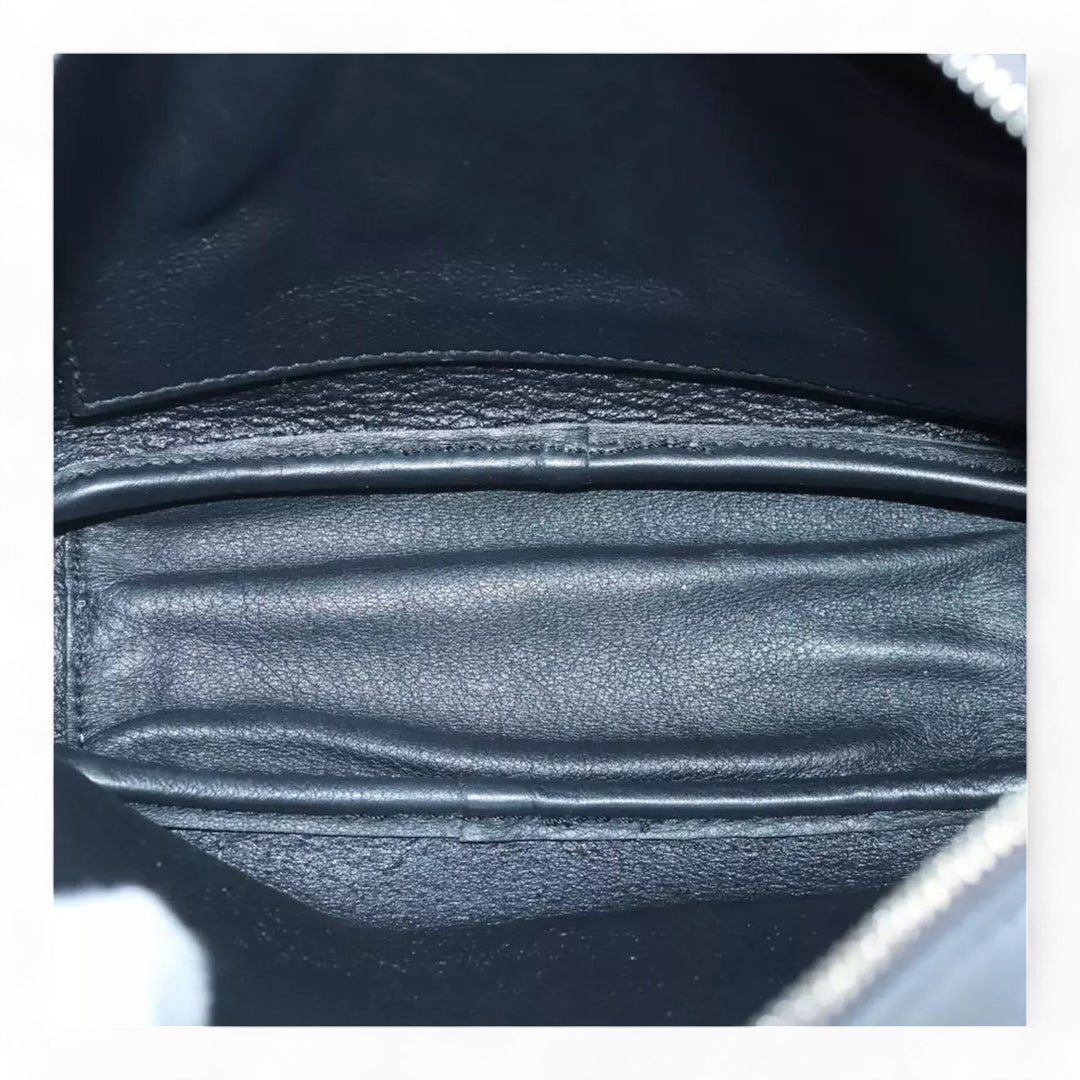 Balenciaga Everyday Camera S Shoulder Bag Leather Gray for Women