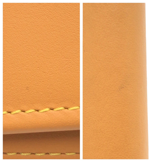 LOUIS VUITTON Long Wallet Purse M81596 PVC Brown Gold Metal Long Wallet Purse This is knot monogram Portefeuille Braza mens Used Authentic