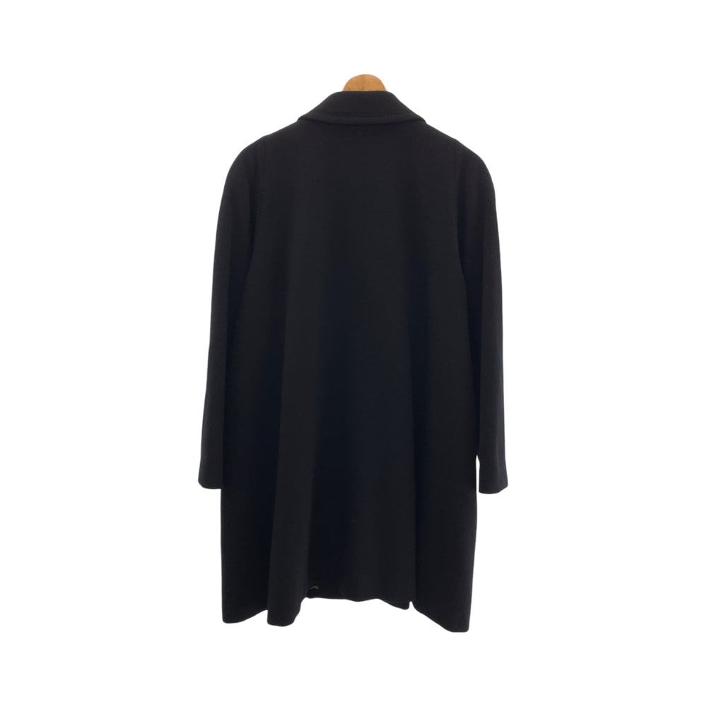 LEONARD Stainless collar coat Cashmere, Wool black black multicolor Balmacaan Coat Half Coat Figurine tailoring Women No Size (See Description) Used Authentic