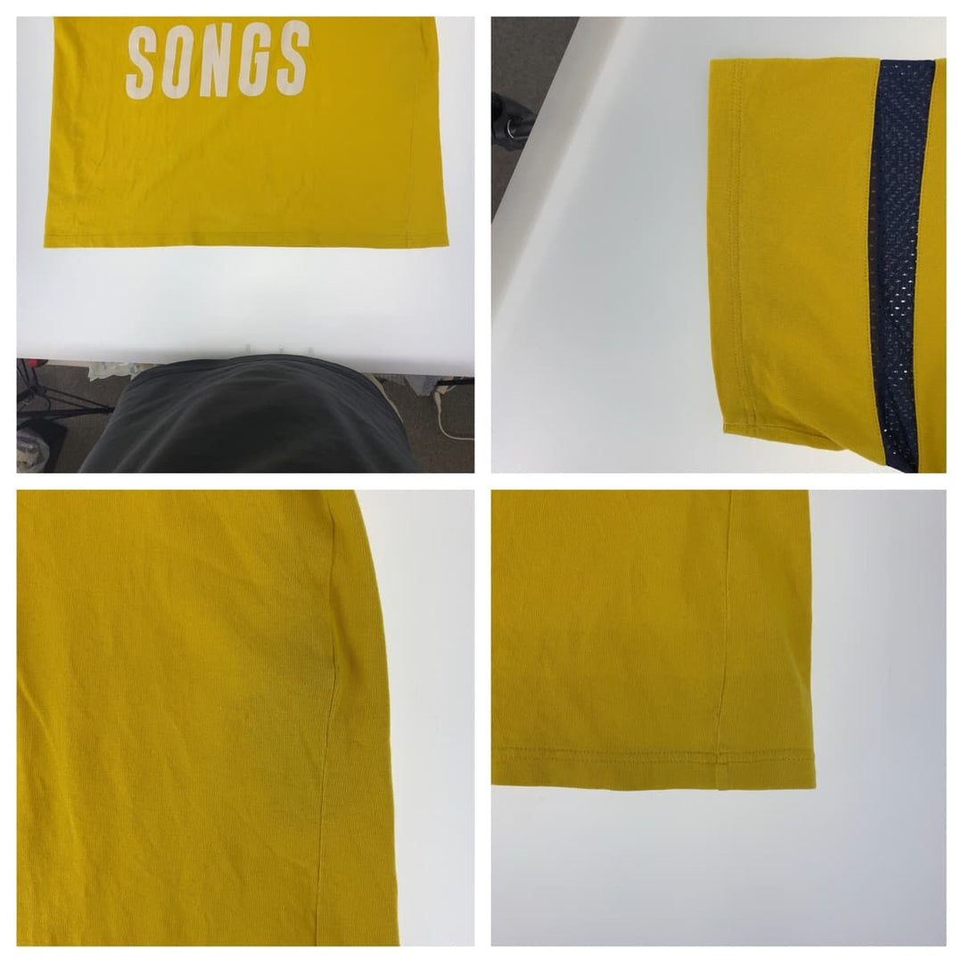GUCCI Short sleeve T-shirt 655459 XJDXM cotton yellow Short sleeve T-shirt 22705 SOGS mens L Used Authentic
