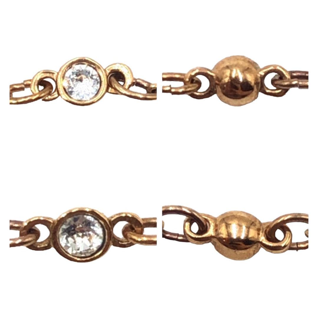 SWAROVSKI bracelet metal gold Lucky