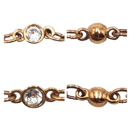 SWAROVSKI bracelet metal gold Lucky