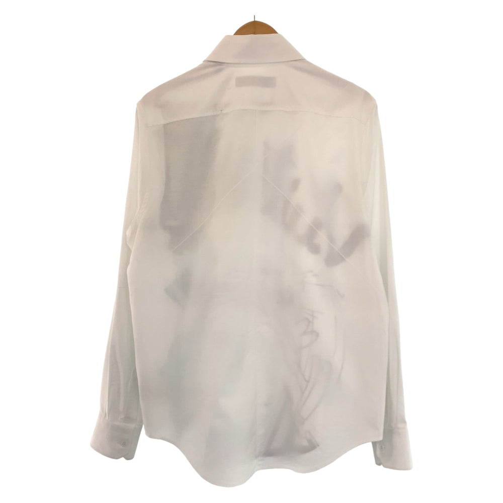 LOUIS VUITTON Long sleeve shirt HNS99WH78 cotton white white multicolor Long sleeve shirts, dress shirts, dress shirts Cartoon Alien Graphics mens M Used Authentic