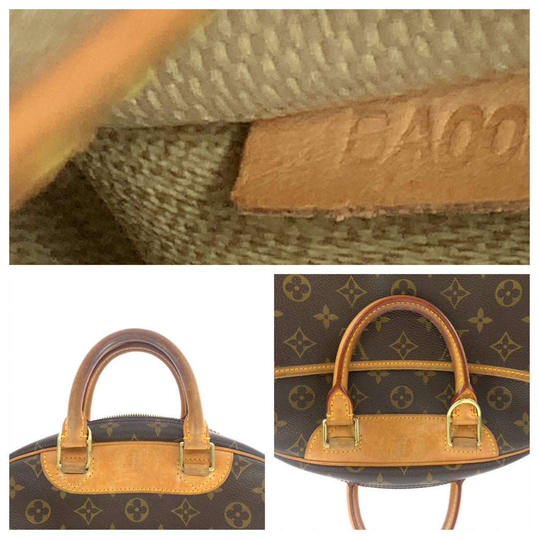 LOUIS VUITTON Handbag M42228 PVC, Leather Brown beige Handbag Boston Duffel bag Monogram Trueville Women Used Authentic