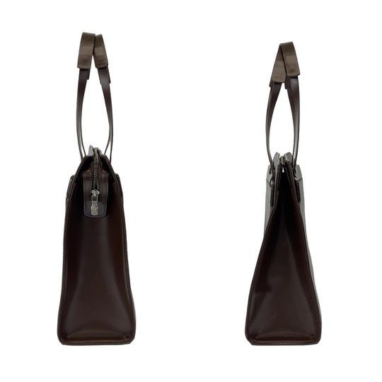 LOUIS VUITTON Shoulder Bag M5249D leather Brown SilverMetal Shoulder Bag Tote Bag Epi Croisette PM Women Used Authentic