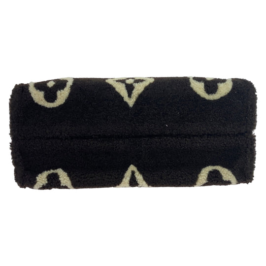 LOUIS VUITTON Tote Bag M55420 Mouton black black white white Shoulder Bag Tote Bag 2way monogram teddy On the go GM Women Used Authentic