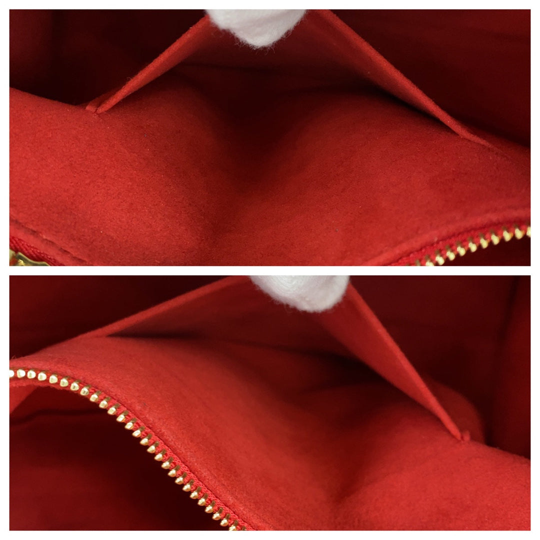 LOUIS VUITTON Tote Bag M55420 Mouton black black white white Shoulder Bag Tote Bag 2way monogram teddy On the go GM Women Used Authentic