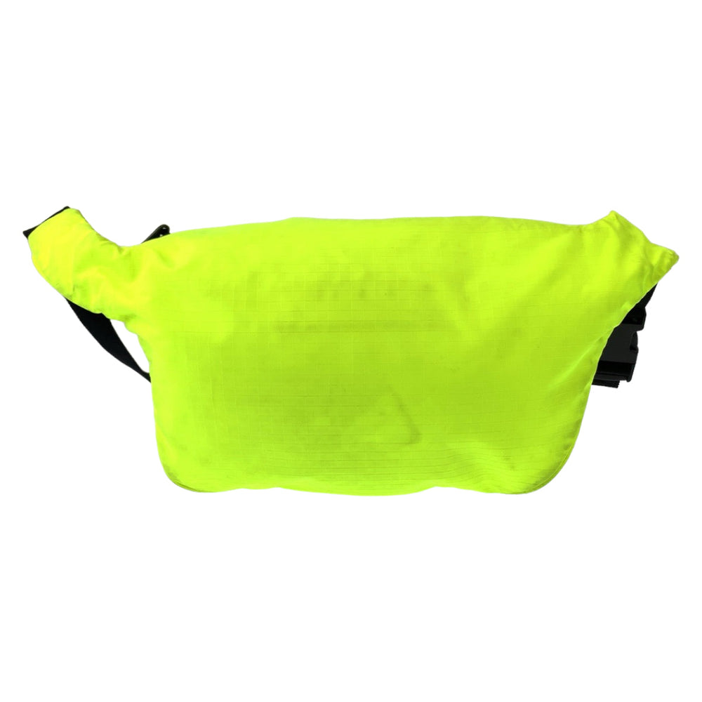 BALENCIAGA Waist bag 482389 Nylon Fluorescent Neon Yellow Black Waist pouch, Sling bag, Bum bag Explorer mens Used Authentic