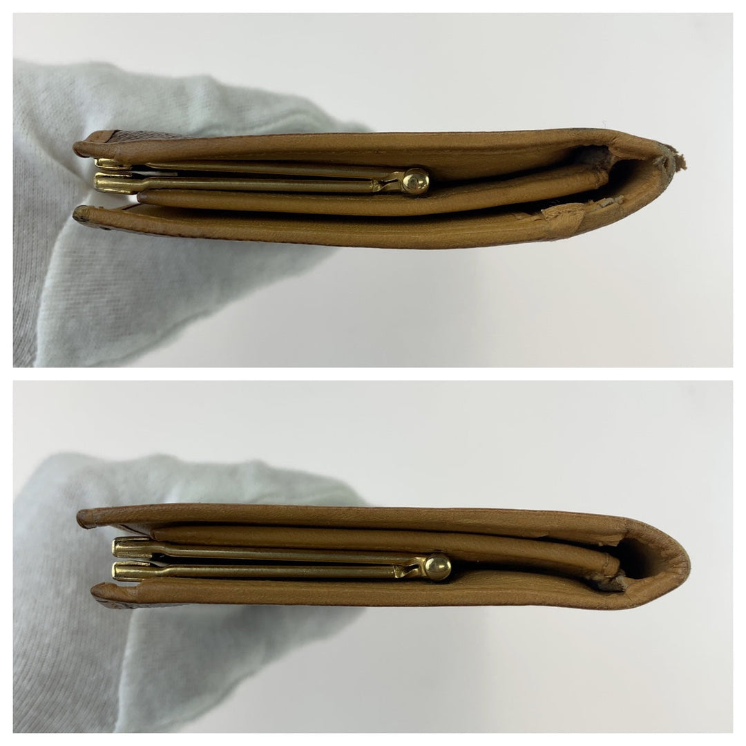 CELINE Long Wallet Purse PVC Brown Macadam Triomphe
