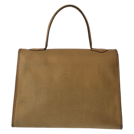 Dior Shoulder Bag Coated canvas, leather Brown Beige Gold Metal Shoulder Bag Handbag 2WAY Trotter Women Used Authentic