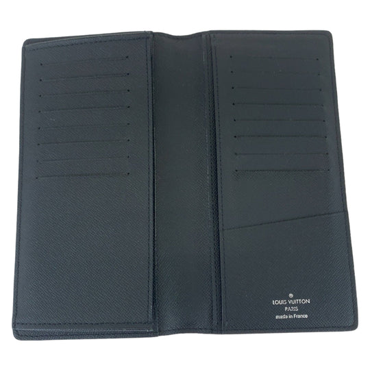 LOUIS VUITTON Long Wallet Purse N62227 PVC black black gray Long Wallet Purse Damier Graphite Portefeuille Ron mens Used Authentic
