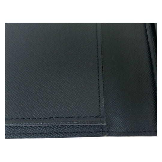 LOUIS VUITTON Long Wallet Purse N62227 PVC black black gray Long Wallet Purse Damier Graphite Portefeuille Ron mens Used Authentic