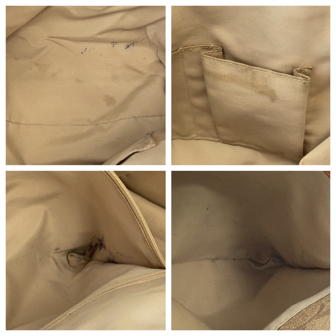 COACH Tote Bag canvas Brown Signature