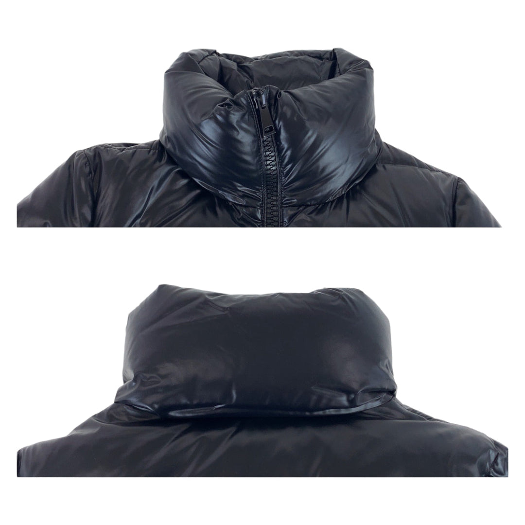 MONCLER Down jacket jasminum giubbotto Nylon Black black Down jacket Down coat Jasmine Women S Used Authentic