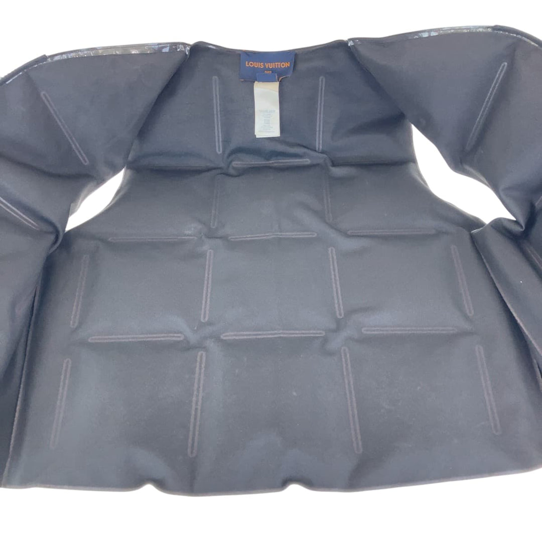 LOUIS VUITTON Vest RM211 AK3 HKG75W Plastics, Polyester Brown Monogram Virgil Abloh mens 48 Used Authentic