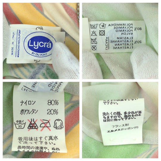 HERMES Other tops Nylon multicolor Swimwear swimwear Women 38 Used Authentic