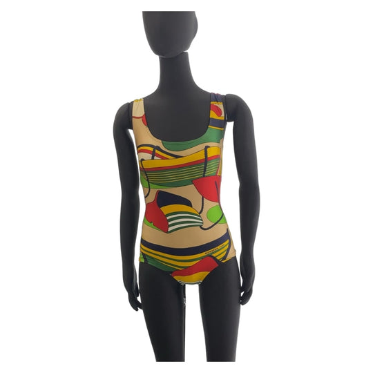 HERMES Other tops Nylon multicolor Swimwear swimwear Women 38 Used Authentic