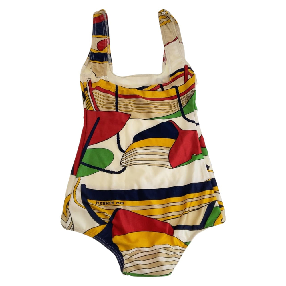HERMES Other tops Nylon multicolor Swimwear swimwear Women 36 Used Authentic