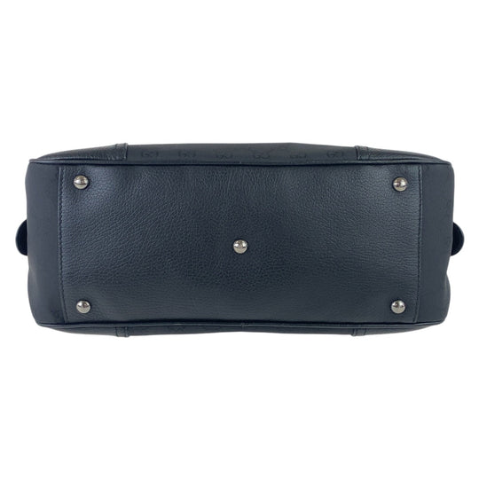 GUCCI Shoulder Bag 293594 Nylon, Leather Black Silver Metal Shoulder Bag handbag Sherry line Women Used Authentic