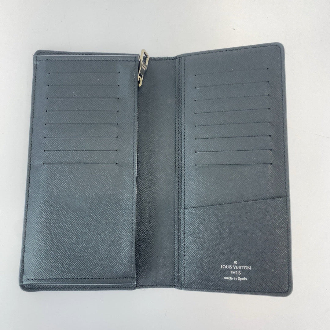 LOUIS VUITTON Long Wallet Purse M80019 PVC Noir Black SilverMetal Long Wallet Purse Monogram pastel Portefeuille Braza mens Used Authentic