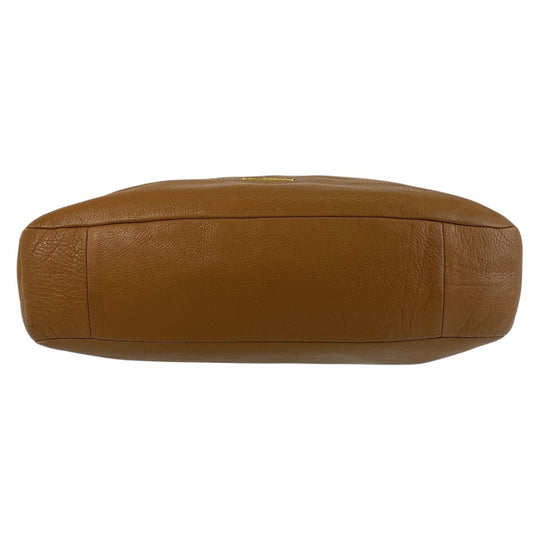 COACH Shoulder Bag E1359-F23293 leather Brown Gold Metal Hobo Women Used Authentic