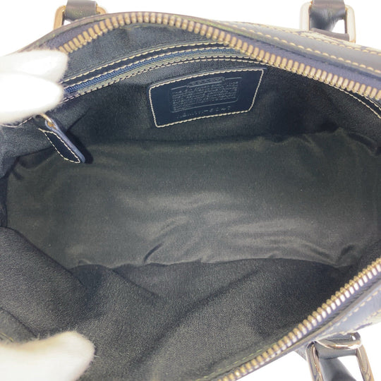 COACH Tote Bag canvas Navy Signature