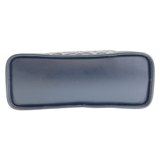 COACH Tote Bag canvas Navy Signature