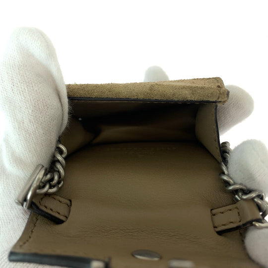 GUCCI Other accessories GG Supreme Canvas Beige Brown SilverMetal Chain AirPods Case AirPods PRO Case Earphone Case Dionysus Women Used Authentic