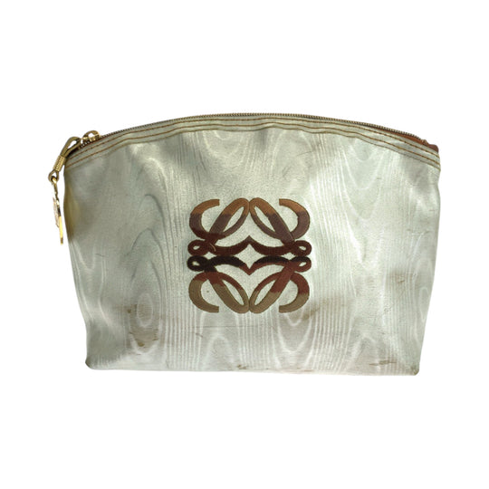 LOEWE Pouch Nylon white anagram
