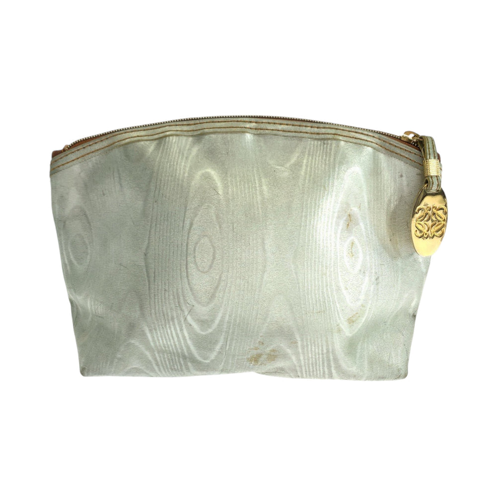 LOEWE Pouch Nylon white anagram