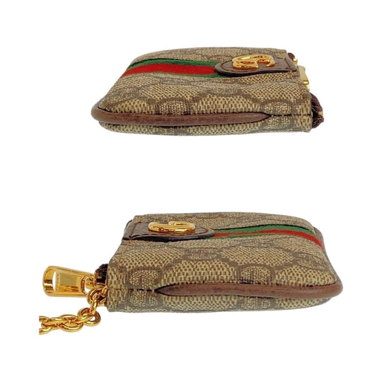 GUCCI Coin case 671722 GG Supreme Canvas multicolor Offidia Sherry Line