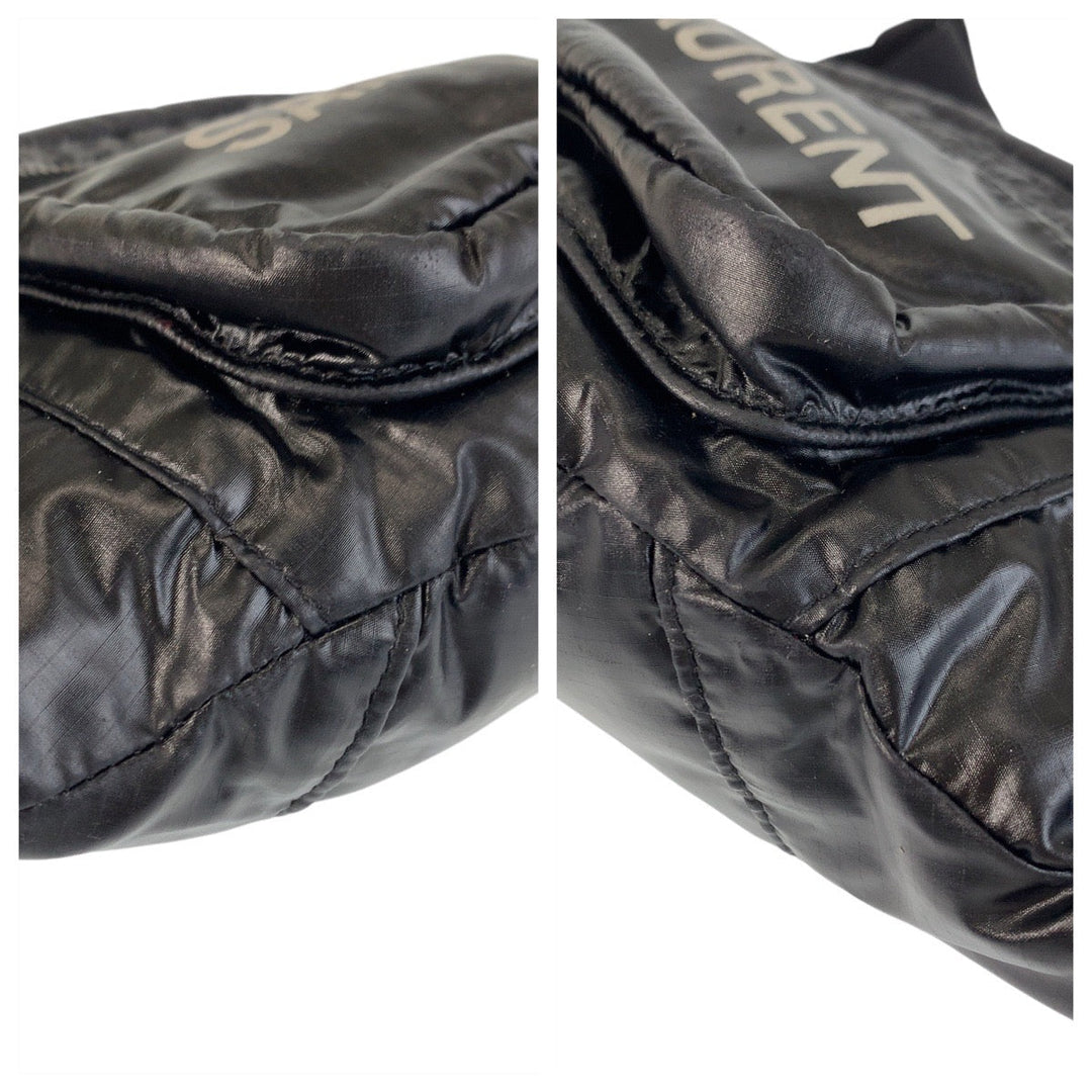 SAINT LAURENT PARIS Sling bag Nylon Black black