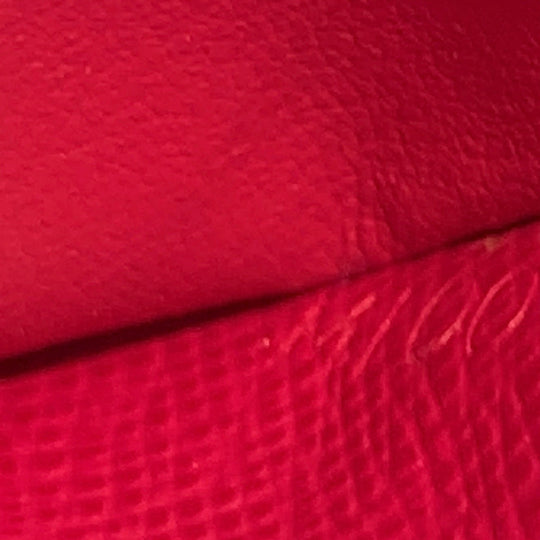 LOUIS VUITTON Bifold Wallet M95188 leather Brown Pink Gold Metal Folding wallet Compact wallet Monogram Perfo Fuchsia Compact zip Women Used Authentic